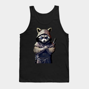 Raccoon Ninja Tank Top